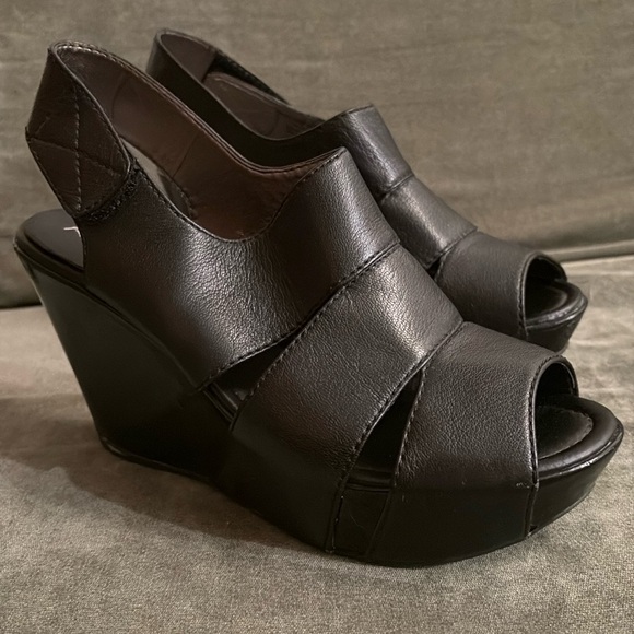 Kenneth Cole Reaction, Black Leather, Size 8.5 - Picture 3 of 11